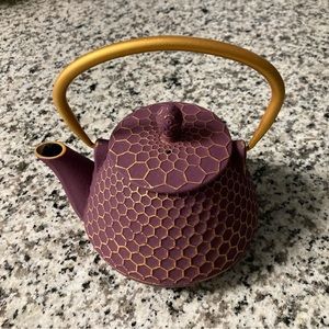 Gracious Home Cast Iron Teapot